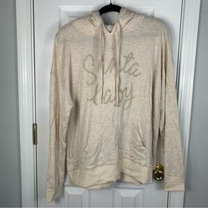 Knox Rose Santa Baby Hoodie Size Large
